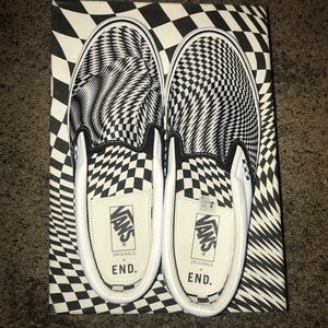 Vans slip on END collab